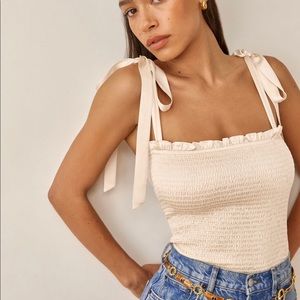 NWT Reformation Pina Top size S